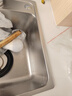 九牧（JOMOO）不锈钢拉丝水槽大容量洗菜盆洗碗池大单槽龙头套餐58*43 02389 实拍图