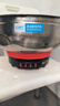 扬子多功能电热锅家用电炒锅电火锅电煮锅电蒸锅料理锅一体式大功率多用途炒锅 34cm单笼【2100W四灯6-10人】 实拍图