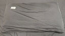 无印良品纯棉枕套A类100%新疆棉枕头套全棉枕巾枕芯套 48x74cm一对装  灰 实拍图