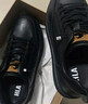 海澜之家HLA男鞋休闲皮鞋秋冬男士板鞋子男HAAXXM1EBF037 黑色低帮39 实拍图