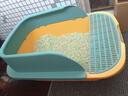 汪野君猫砂盆半封闭顶入猫厕防外溅幼猫成猫猫屎盆猫沙盆带猫砂铲大号 实拍图