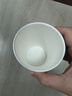 京东京造 纸杯一次性杯子咖啡杯三层加厚食品级办公家用水杯280ml【60只】 实拍图