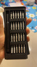 手工工具套装实验DIY多功能精密32合一24合一皮包款12合一螺丝刀起子手机电脑笔记本维修 工具盒25合一（塑料杆）颜色随机 实拍图