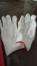 泰鹏劳保针织尼龙线手套弹性薄款白色无尘作业细纱劳保手套工作手套白色纱手套（赠品只送1双不叠加 实拍图