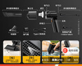 志高（CHIGO） 车载吸尘器家用大吸力无线手持小型汽车用桌面便携新能源除尘机 120W+吸抽充吹刷+滤芯*3+收纳袋 实拍图