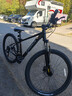 千里达（TRINX）M985山地自行车禧玛诺21速油压碟刹男女学生成人通勤上学上班单车 玄武黑- 21速 27.5*15寸 推荐:150-170cm左右 实拍图