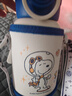 史努比（SNOOPY）双饮儿童保温杯吸管直饮316不锈钢大容量小学生上学喝水壶530ML蓝 实拍图
