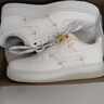 耐克NIKE板鞋女空军一号 AIR FORCE 1运动鞋FV3654-111帆白40.5 实拍图