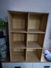 拜浦实木儿童书架落地置物架一体靠墙杂物柜书柜客厅简易收纳格子柜矮 全实木【加深6格】30x90 送防撞角 【全新实木   送货上门】 实拍图