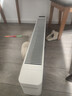 美的（Midea）【APP智能】石墨烯家用踢脚线取暖器 遥控电热电暖器 浴室速热电暖气 节能暖风机全屋升温HDS22LYR 实拍图