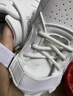 回力（Warrior）儿童节小白鞋女童鞋春秋款男童演出鞋休闲板鞋WZ(CL)-0072 白色38 实拍图