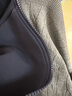 优衣库女装可机洗纽花针织连帽套头衫/25秋冬新款478871 06 铅灰色 XL /165/92 实拍图