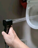 科固（KEGOO）马桶伴侣增压喷水枪三件套 浴室冲洗喷头免打孔支架软管套装K4039 实拍图