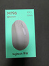 罗技（Logitech）M196 无线蓝牙鼠标 办公鼠标 笔记本商务办公家用 小巧便携 对称手型 石墨灰 实拍图