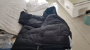 红蜻蜓（RED DRAGONFLY）棉服男冬季加厚连帽棉袄时尚休闲防风保暖防寒舒适男外套黑色2XL 实拍图