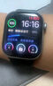 Apple/苹果 Watch S11 智能手表GPS+蜂窝款42毫米银色铝金属表壳雾紫色运动型表带S/M MF9G4CH/B 实拍图
