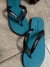 LURAD 人字拖男士夏季时尚沙滩外穿凉拖鞋 绿色 41-42 实拍图