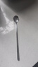 膳大皇（SHDO）德国316不锈钢长柄勺子咖啡勺子搅拌勺加长勺子牛奶勺小勺搅拌棒 316加长柄搅拌勺2支【23.5*3cm】 实拍图