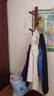 栖音阁全实木主干衣帽架落地立式挂衣架卧室大衣架民宿现代办公室粗衣架 实拍图