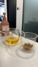 富光花茶杯 男女士茶水分离杯子 双层办公泡茶玻璃杯带把高硼硅水杯 实拍图