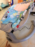 嘻优米摇摇椅婴儿电动哄娃神器宝宝哄睡摇篮床新生儿礼盒用品满月礼物 灰【蚊帐+APP+蓝牙+玩偶+头枕】 实拍图