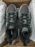 361°女鞋运动鞋女2025秋冬季新款防水皮面黑色跑步鞋轻便防滑休闲鞋子 曜石黑/烟灰 38 实拍图