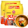 不倒翁韩国进口 辣味金拉面120g*10包 潘帅同款泡面 香辣韩式方便面 实拍图