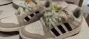 阿迪达斯（adidas）男鞋女鞋 新款情侣鞋运动鞋潮流时尚耐磨休闲鞋低帮皮面板鞋 2546/白黑棕/推荐 37 实拍图