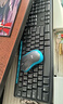 罗技（Logitech）MK275 键鼠套装 无线键鼠套装 办公键鼠套装 全尺寸 商务键鼠套装 带无线2.4G接收器 黑蓝色 实拍图