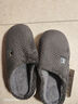 京东京造【厚底防滑】棉拖鞋男秋冬拖鞋室内居家毛拖保暖全包深灰色44-45 实拍图