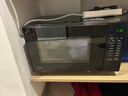 美的（Midea）微波炉20L大容量平板易清洁内胆智能菜单高效速热  一键解冻杀菌除味宝宝菜单国家补贴 黑色 M22J 实拍图