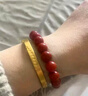 智初南红手串天然7A+老矿玉石满肉保山手链男女单圈项链红玛瑙手串 【臻品级】保山老矿10mm 实拍图