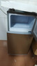 志高（CHIGO）小冰箱迷你小型家用冷藏冷冻两用宿舍出租房用双门办公室电冰箱节能省电 【一级能效】76L金色【三天约一度电】 实拍图