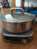 九阳（Joyoung）0涂层IH秒涮电火锅火锅专用锅电锅家用4-8人分体式可拆洗多功能电蒸锅不锈钢电煮锅6L火锅锅GN12 实拍图