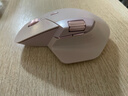 雷柏（Rapoo） MT760Mini中小手无线/蓝牙/有线多模办公鼠标 人体工学跨屏传输150小时续航11键可定义 粉色 实拍图