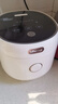 小熊（Bear） 电饭煲 家用电饭锅3-4个人 快煮智能电饭煲预约定时多功能配蒸笼家用电饭煲 【陶瓷油涂层抗菌内胆C30L3】 3L 实拍图