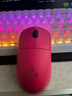罗技（G）gpw4朱雀/gpw四代鹰眼无线游戏鼠标电竞狗屁王四代人体工学双模机械轻量化鼠标礼物送男友 GPW4代朱雀-猛男粉 实拍图