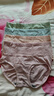 猫人女士高腰内裤女纯棉收腹收小肚子石墨烯抑菌裆高弹三角裤4条XL 实拍图