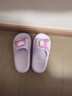 猪爸爸儿童拖鞋女童夏季2025新款室内防滑6-12岁三丽鸥宝宝亲子拖鞋紫22 实拍图