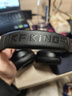 iKF King Pro3.0【双金标LDAC高解析】头戴式蓝牙耳机主动降噪无线有线三角洲行动电竞游戏专用雅典黑 实拍图