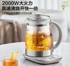 苏泊尔（SUPOR）养生壶 煮茶器 烧水壶 大容量花茶壶恒温水壶烧水壶电热水壶 办公室保温煮茶壶 2L SW-20YQ10 实拍图