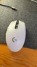 罗技（G）G304 LIGHTSPEED无线鼠标 游戏鼠标 轻质便携 绝地求生FPS鼠标英雄联盟LOL吃鸡 生日礼物 白色 实拍图