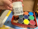 马利（Marie's）儿童丙烯颜料50ml12色套装小盒装儿童幼儿园彩绘涂鸦画手绘diy石头鞋子创意丙烯防水防晒颜料 实拍图