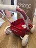 kidpop宝宝学步车可调速婴儿多功能手推车防侧翻助步车周岁礼物 活力红 实拍图