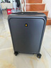 地平线8号（LEVEL8）行李箱旅行拉杆箱20英寸男女商务登机箱前开盖万向轮密码箱灰色 实拍图