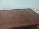 源氏木语实木餐桌家用小户型橡木饭桌北欧餐桌椅组合餐厅家具桌子 胡桃色餐桌1600*850*760mm 实拍图