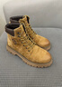 骆驼（CAMEL）【迪丽热巴同款】山越大黄靴2025新款经典百搭时尚马丁靴 L25W076018 土黄,女款 37 实拍图