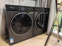 小天鹅（LittleSwan）10公斤热泵烘干机 全自动干衣机家用烘衣服 变频 蒸发器自清洁 羊毛蓝标 TH10VH628PLUS 国家补贴 实拍图