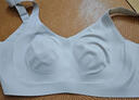 千奈美内衣女无痕无钢圈大胸显小侧收副乳亲肤全罩杯文胸 肤色 85BC  实拍图