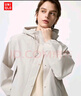 优衣库女装休闲连帽短外套/时尚百搭25秋冬新款479229 31 米色 M 实拍图